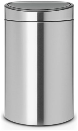Brabantia Touch Top Recycling Bin - Matt Steel.